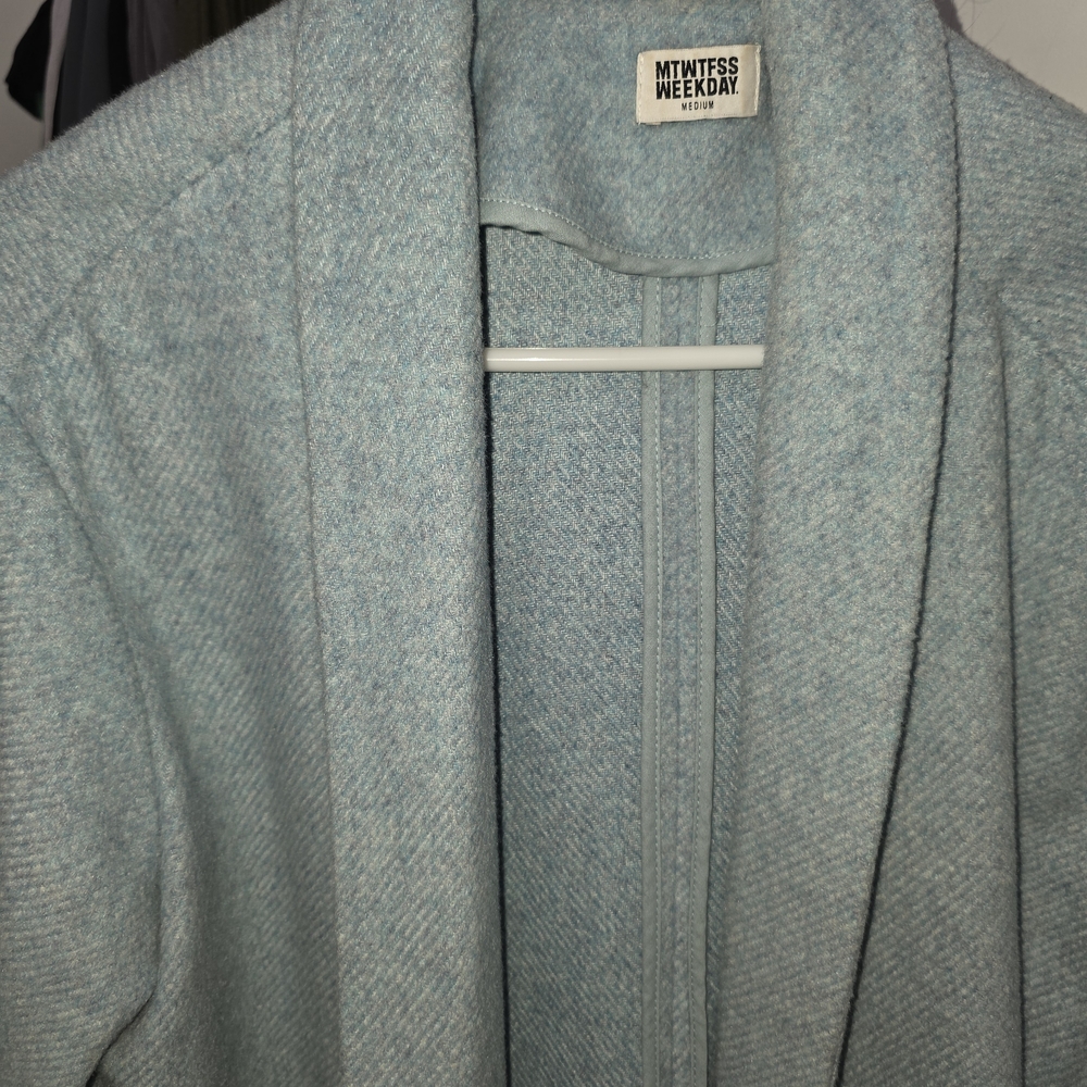 Weekday Sky Blue Cardigan - Picture 3 of 6